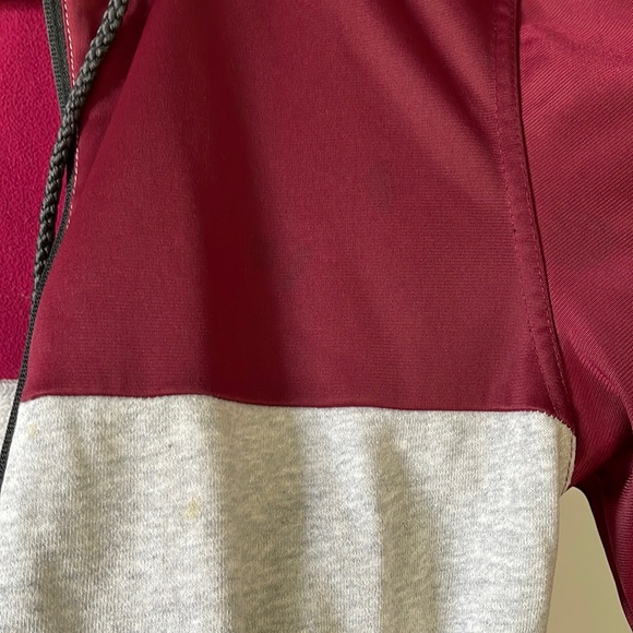 Two Tone Zip Up Hoodie - Picture 4 of 4